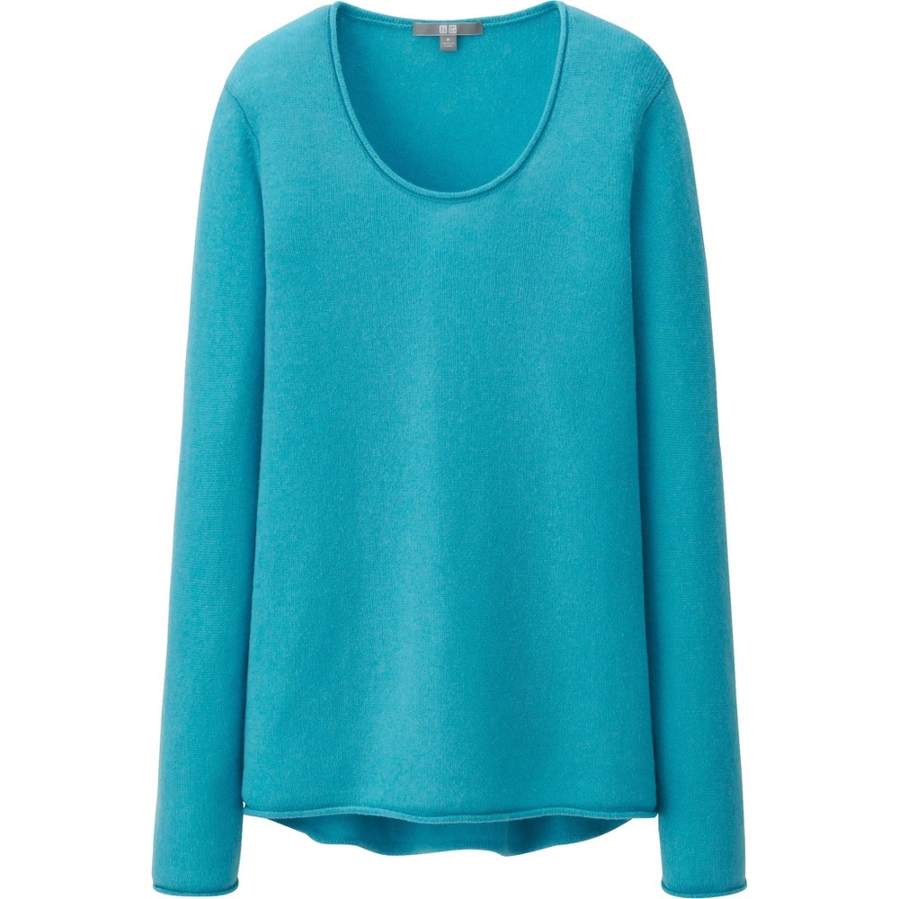 Aqua Blue Uniqlo Sweater